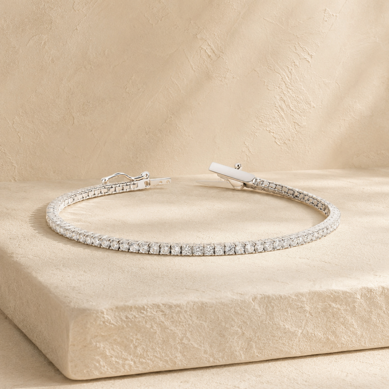 Lab Grown Diamond Tennis Bracelet