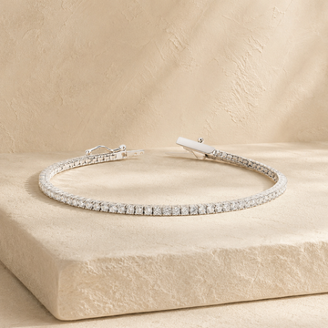 Lab Grown Diamond Tennis Bracelet