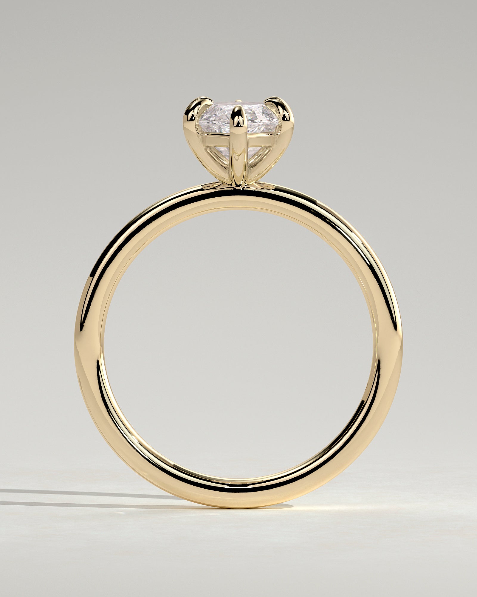 2.0CT Marquise Lab Grown Diamond Solitaire Engagement Ring