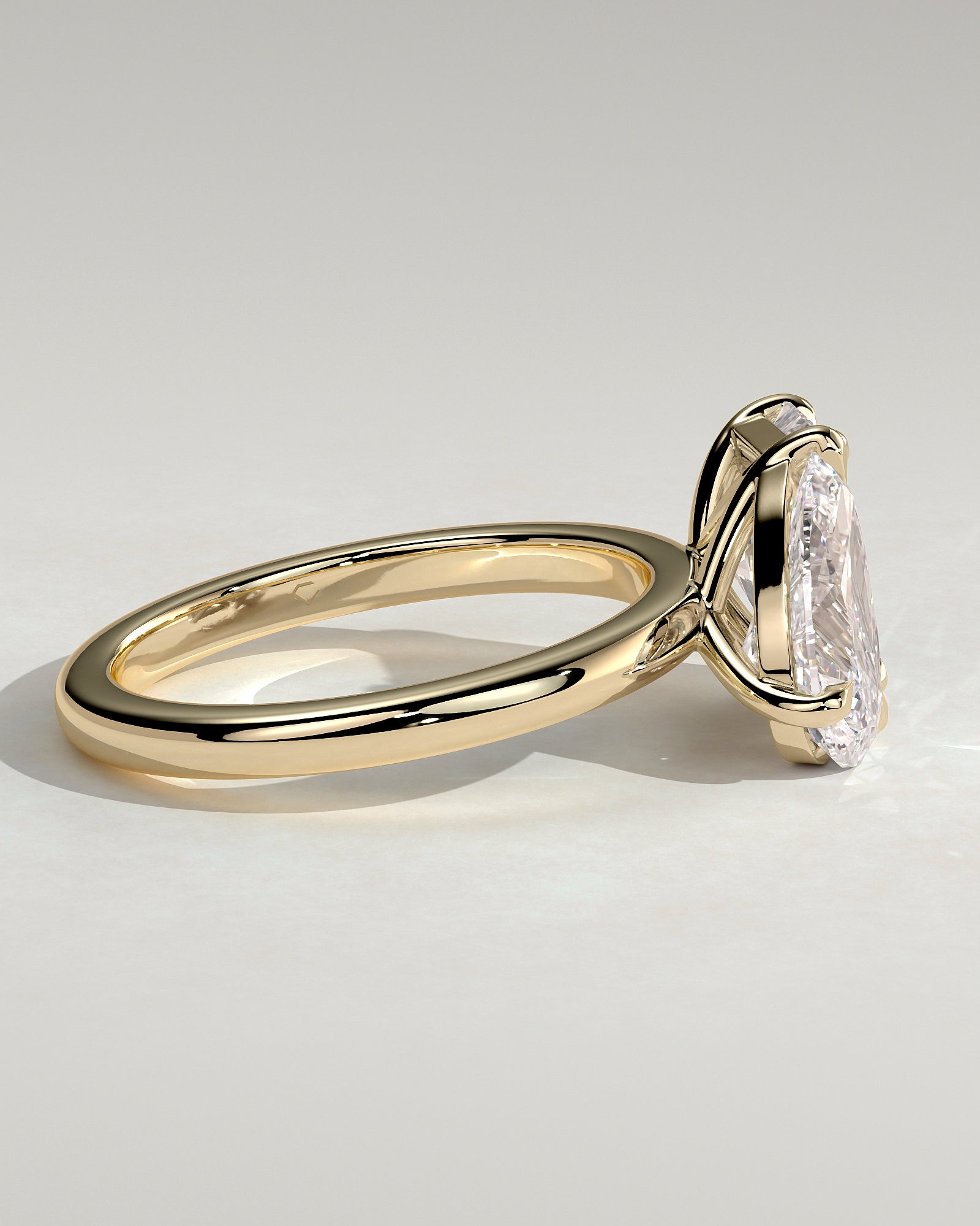 1.50CT Pear & 1.80CT Radiant Lab Grown Diamond Toi et Moi Engagement Ring