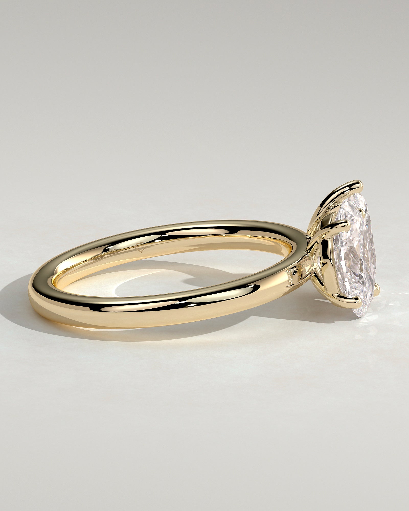 1.50CT Oval & 1.50CT Pear Lab Grown Diamond Toi et Moi Engagement Ring
