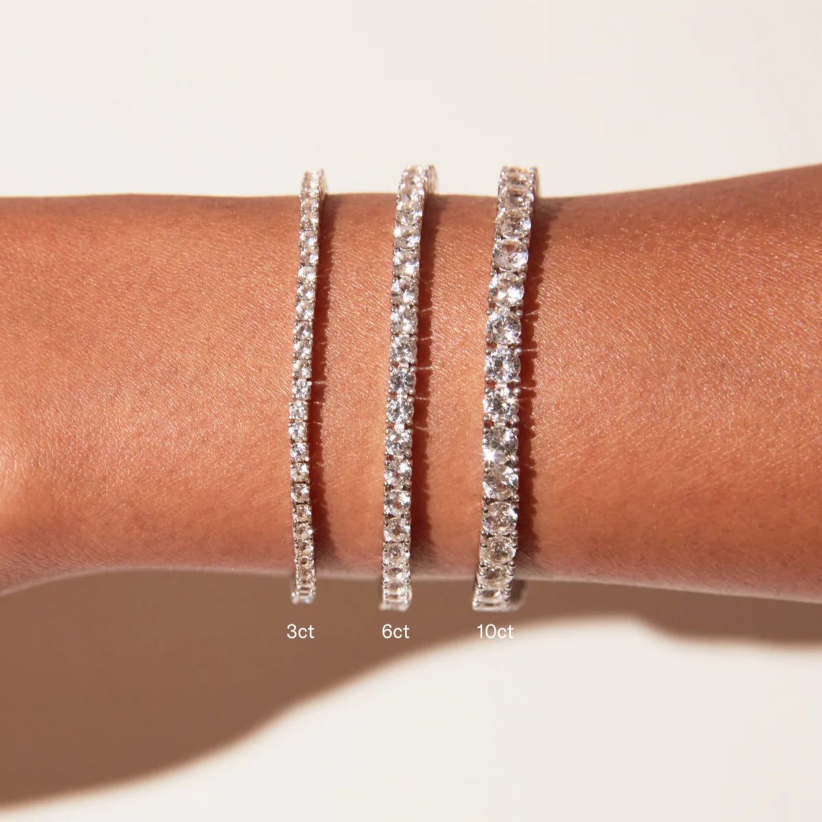 Lab Grown Diamond Tennis Bracelet