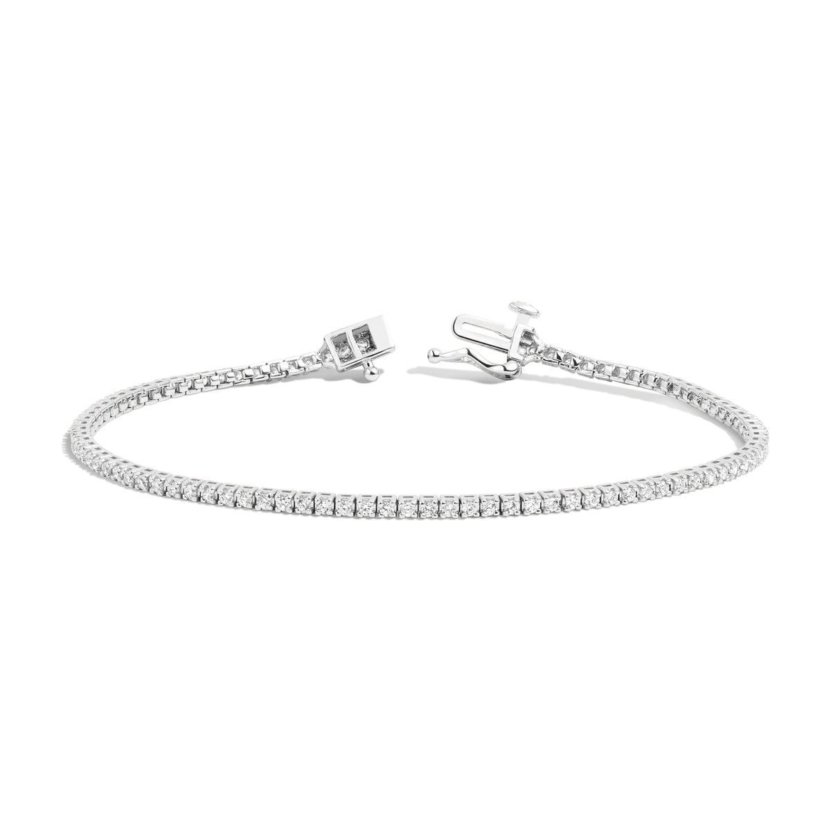 Classic Lab Grown Diamond Tennis Bracelet