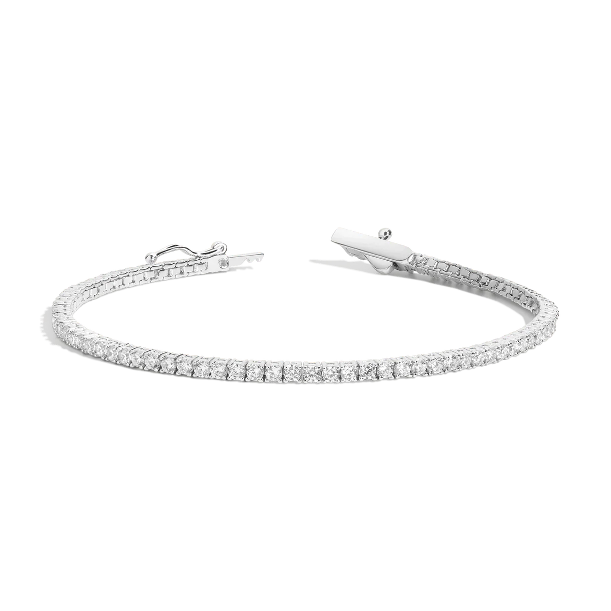 Lab Grown Diamond Tennis Bracelet