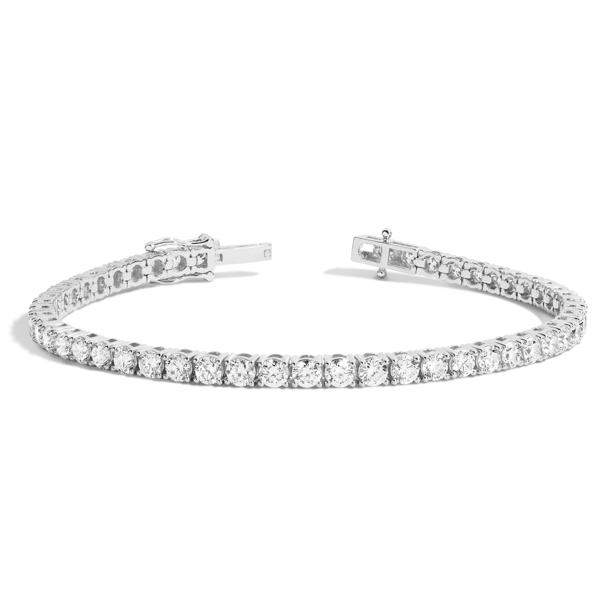 6.0ct Round Lab Grown Diamond Tennis Bracelet