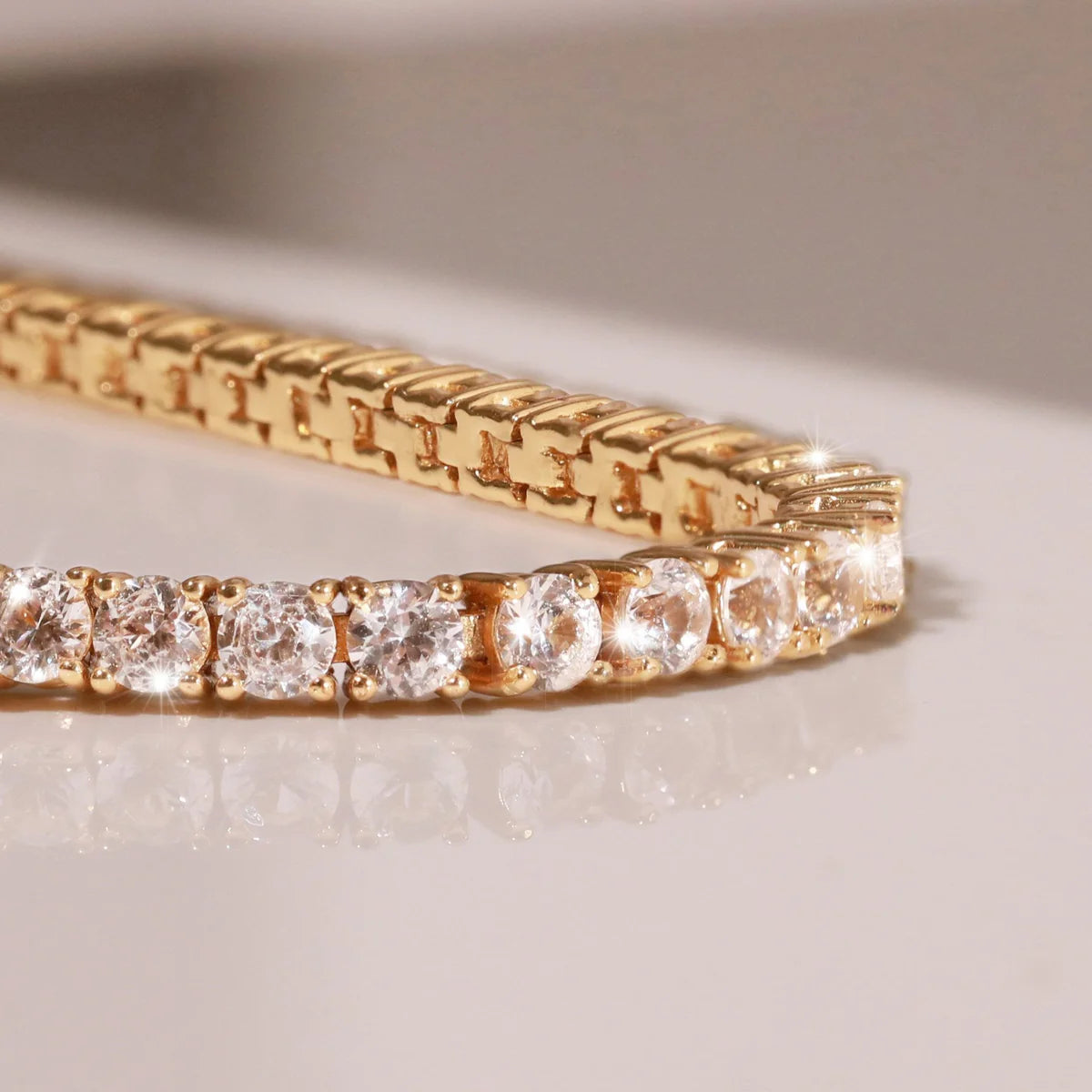 Lab Grown Diamond Tennis Bracelet