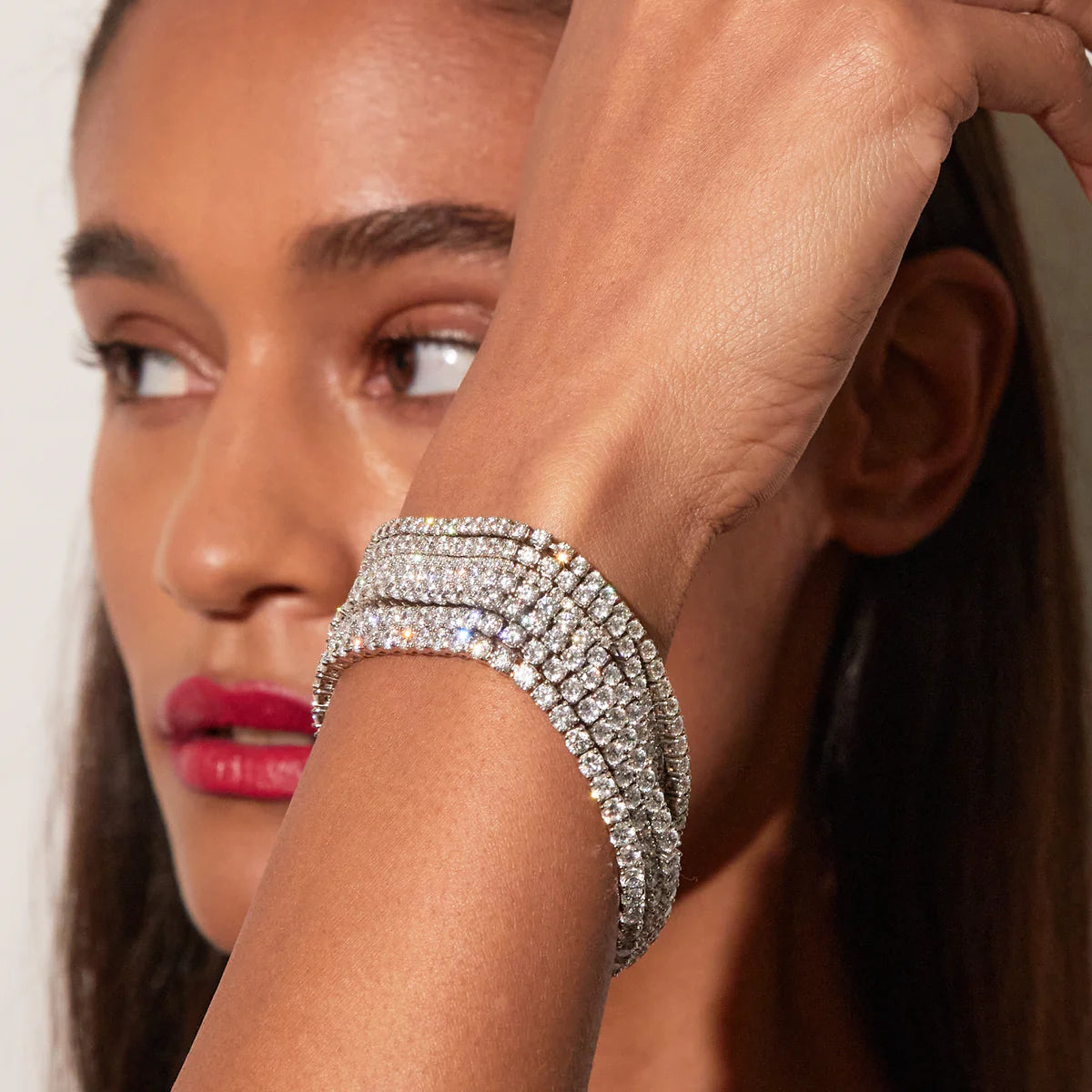 Classic Lab Grown Diamond Tennis Bracelet