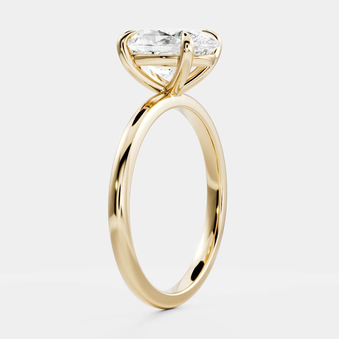 The Luise Ring® - Oval Solitaire