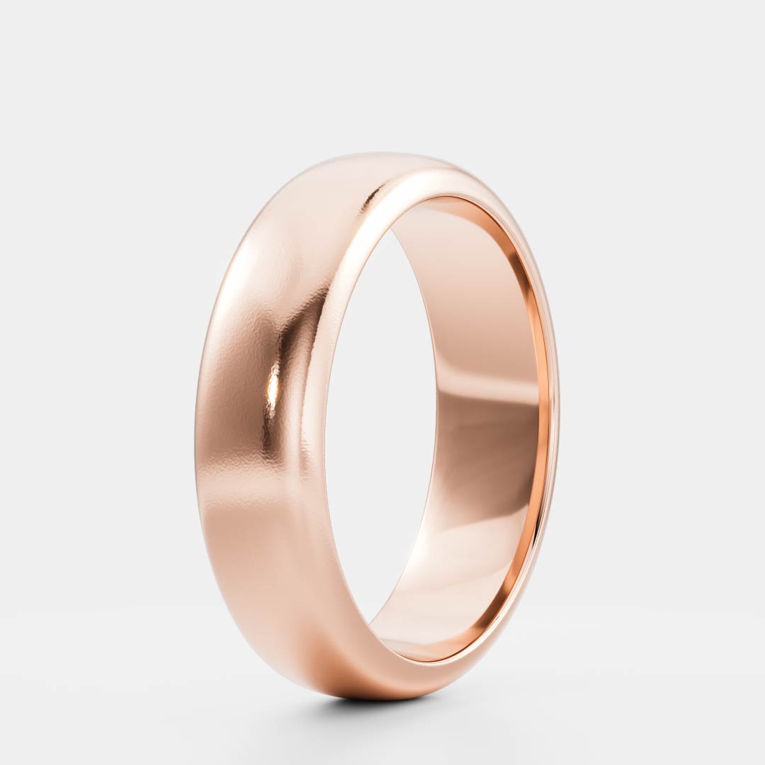 The Nikolas Ring - Brushed Classic Comfort Fit Men's Ceremonial Band