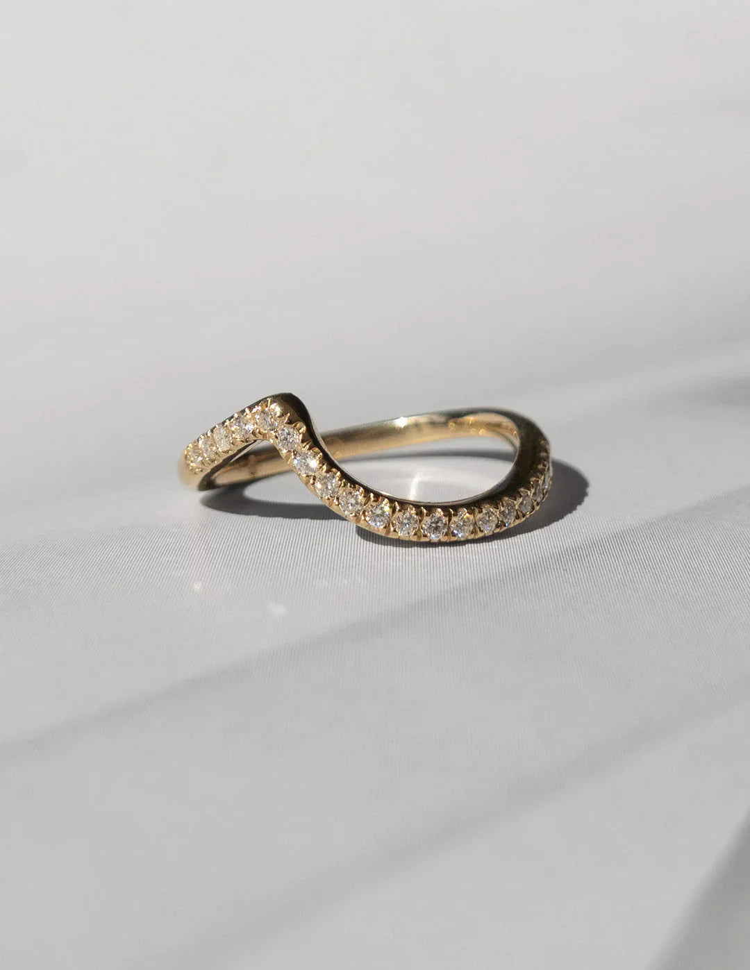 1.50CT Elongated Cushion Lab Grown Diamond By Pass Unique Ring With Band