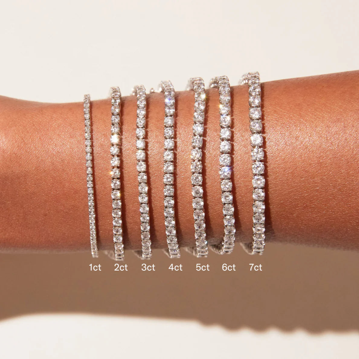 Classic Lab Grown Diamond Tennis Bracelet