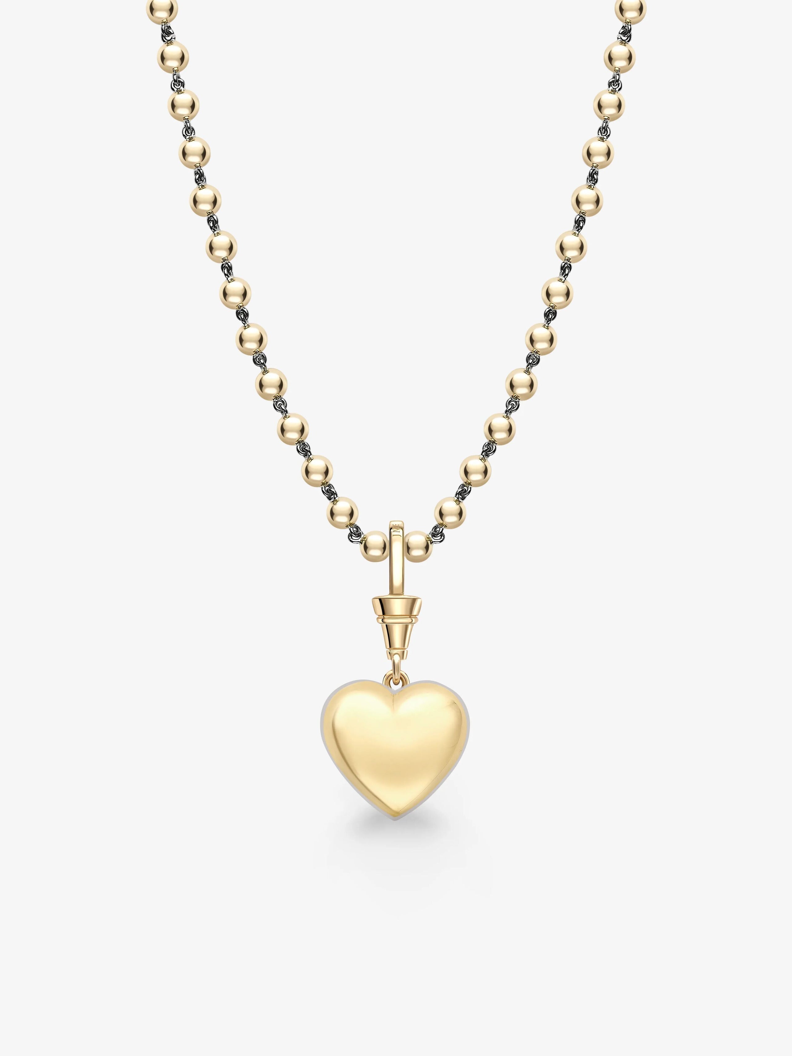 7.0CT Bezel Set Heart Lab Grown Diamond Georgian Style Cut-Down Setting Pendant