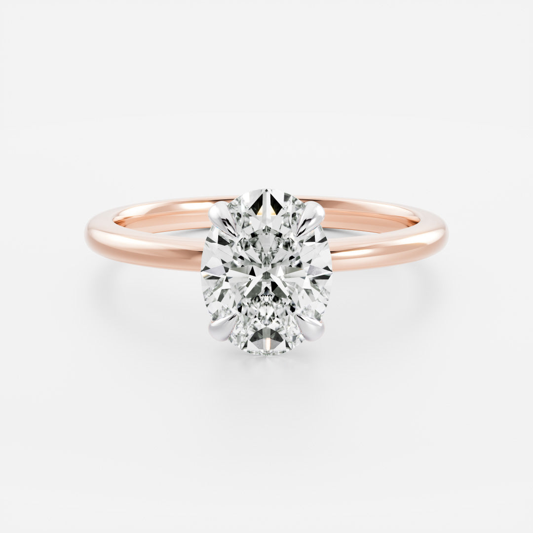 The Luise Ring® - Oval Solitaire