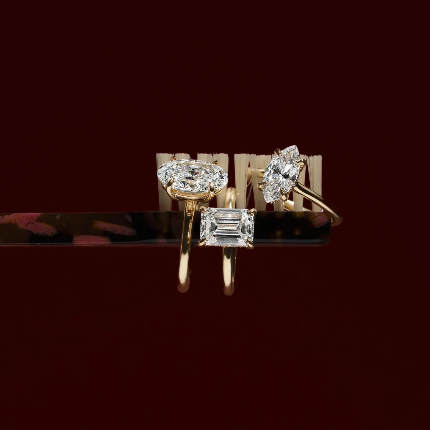 2.50CT Emerald Cut Lab Grown Diamond Solitaire Engagement Ring