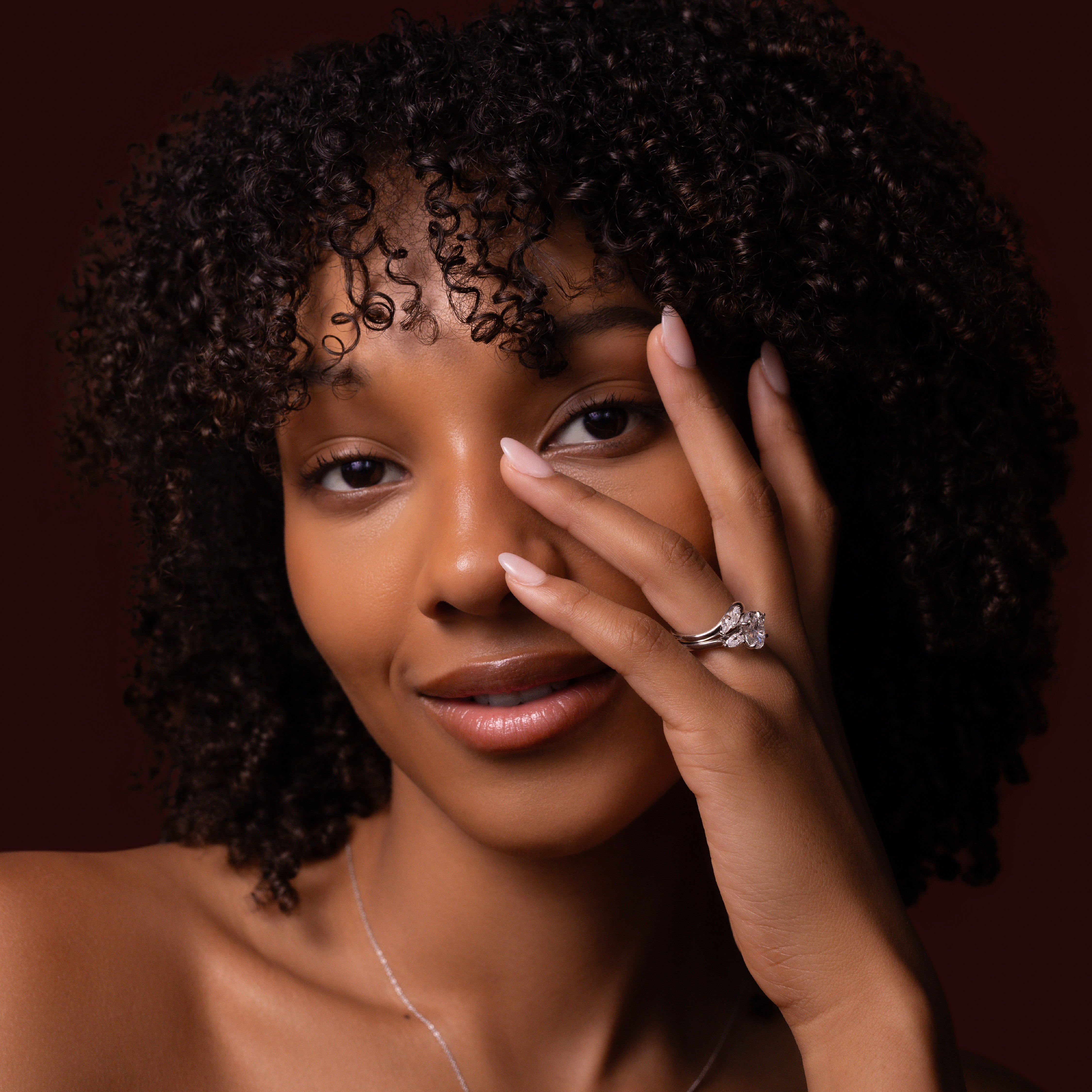 The Florence Ring - Oval and Pear Trilogy