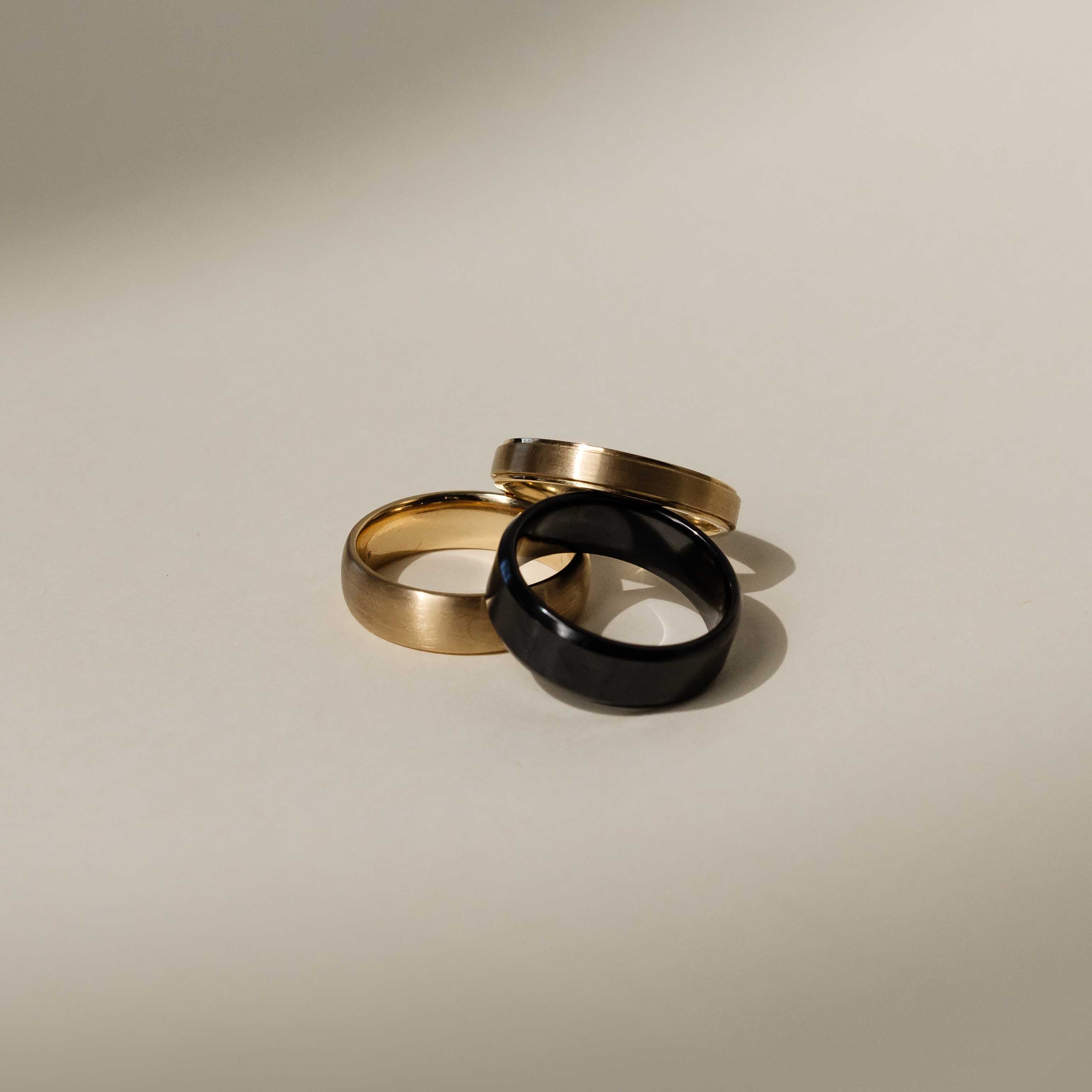 The Nikolas Ring - Brushed Classic Comfort Fit Men's Ceremonial Band