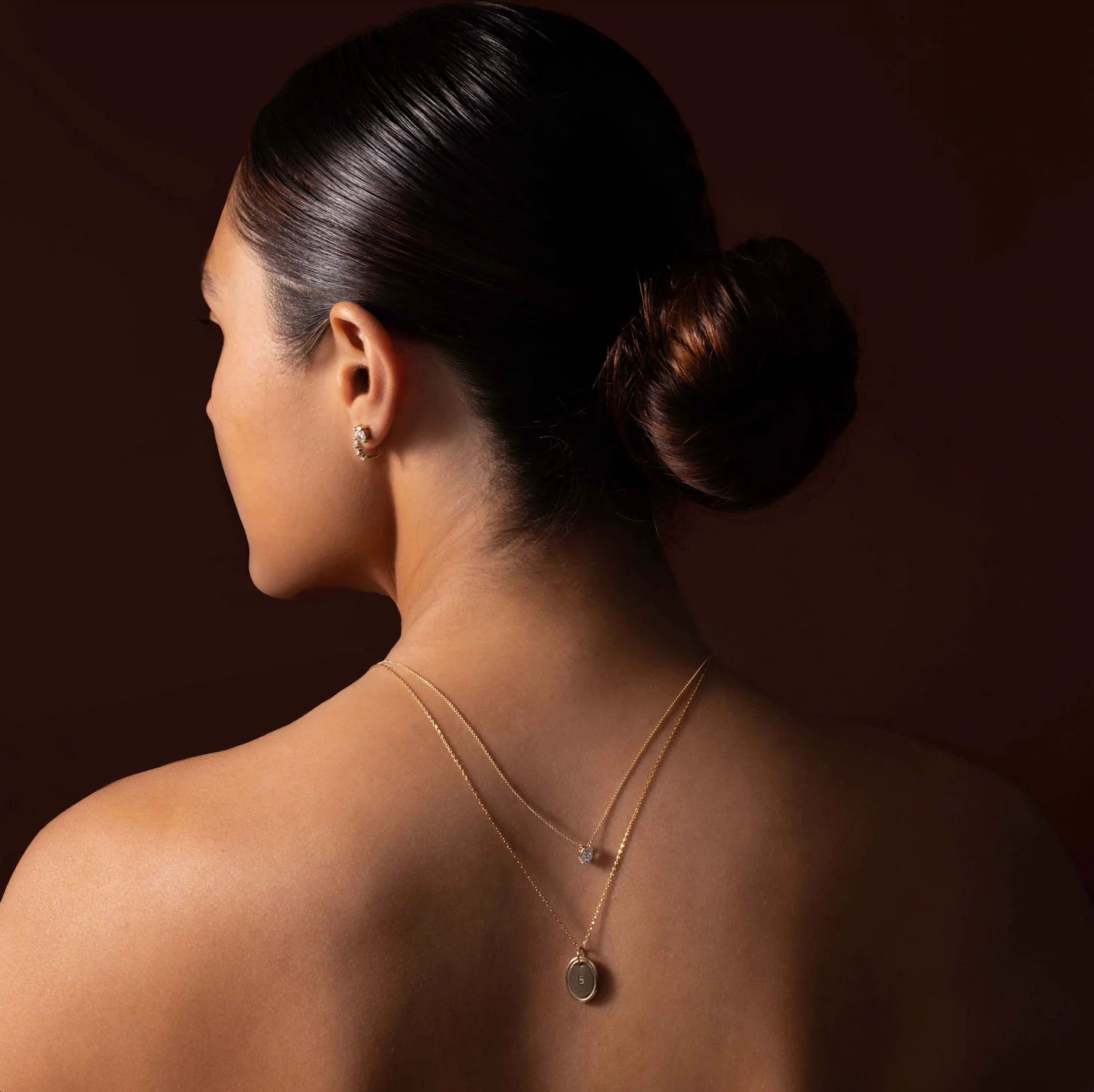 1.0CT Oval Cut Lab Grown Diamond Pendant Necklace