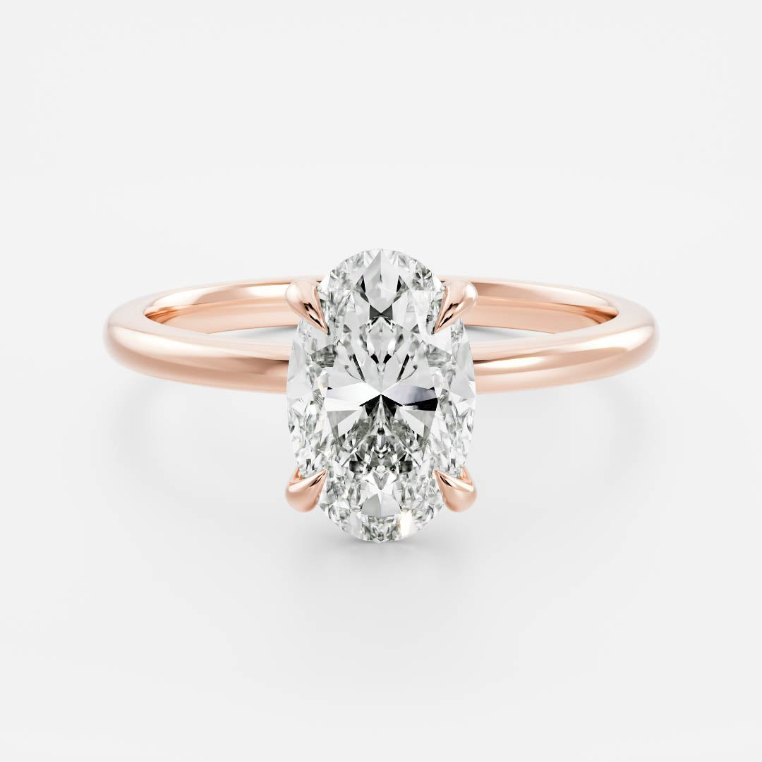 The Luise Ring® - Oval Solitaire