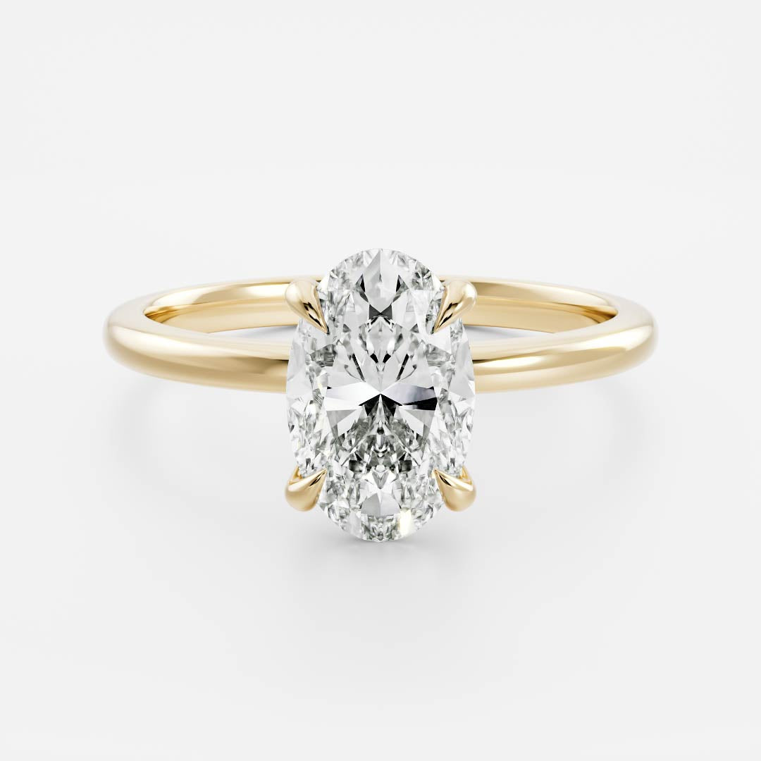 The Luise Ring® - Oval Solitaire