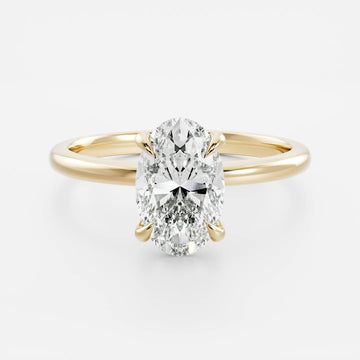 The Luise Ring® - Oval Solitaire