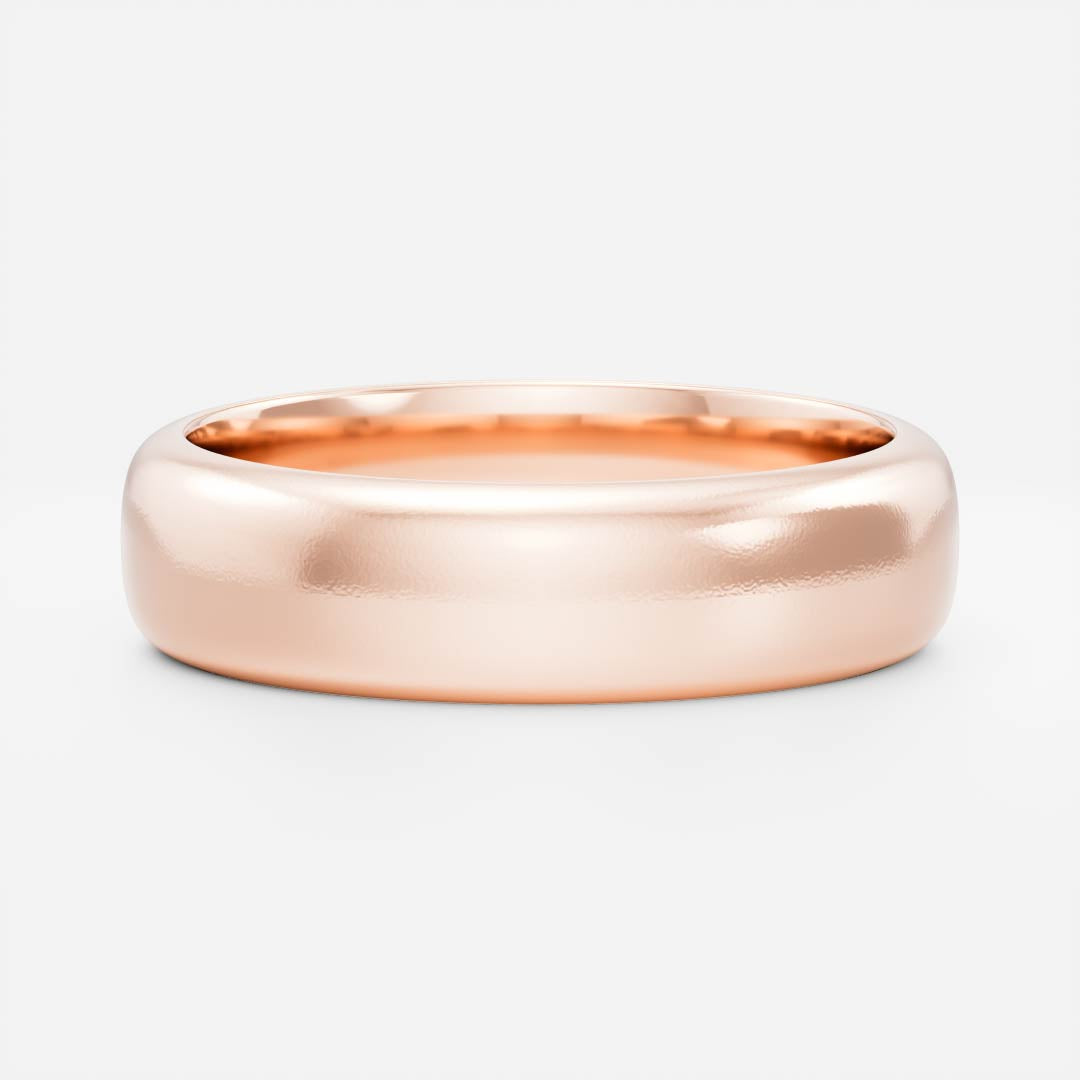 The Nikolas Ring - Brushed Classic Comfort Fit Men's Ceremonial Band