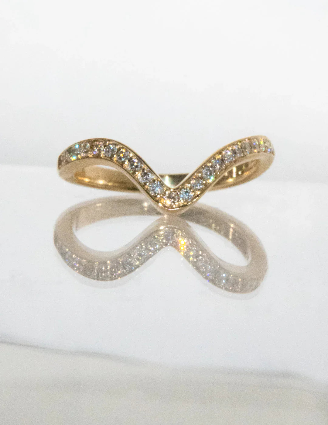 2.0CT Asscher Lab Grown Diamond By Pass Unique Ring With Band