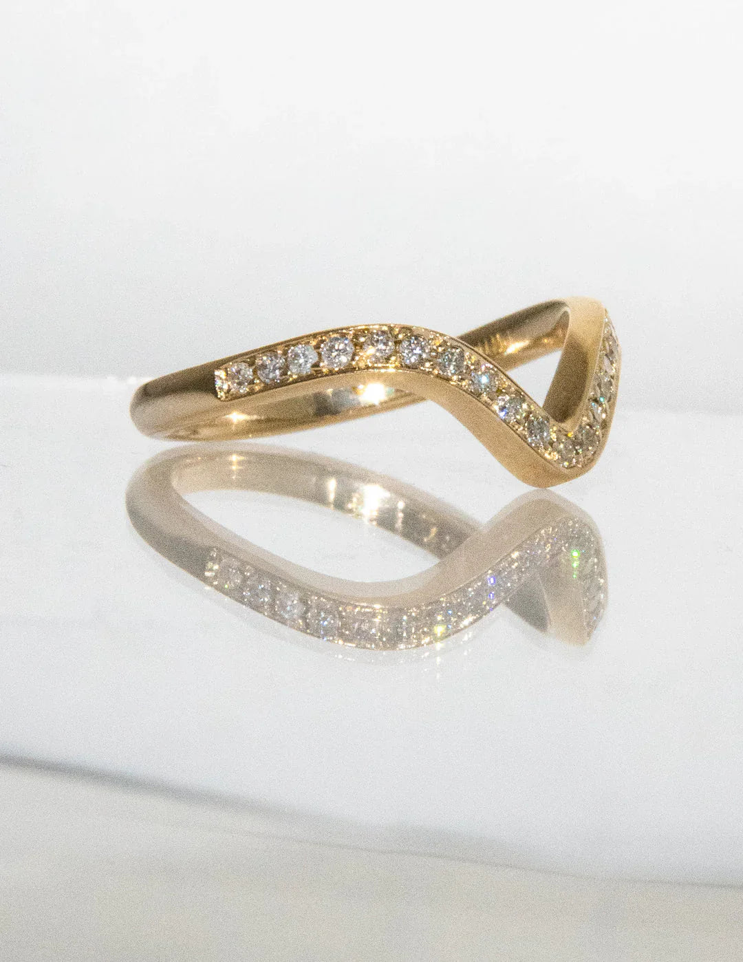 2.0CT Asscher Lab Grown Diamond By Pass Unique Ring With Band