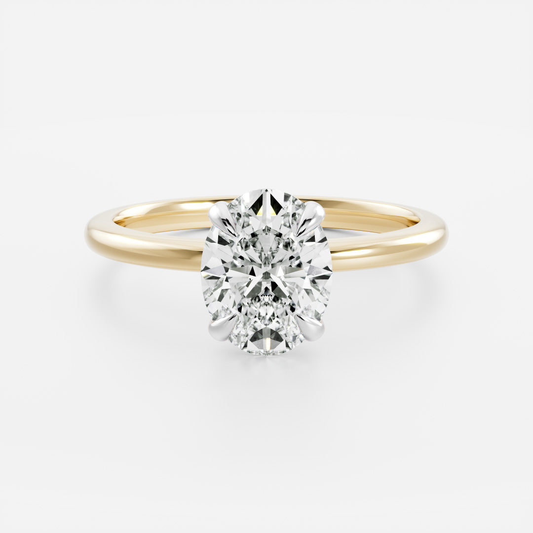 The Luise Ring® - Oval Solitaire