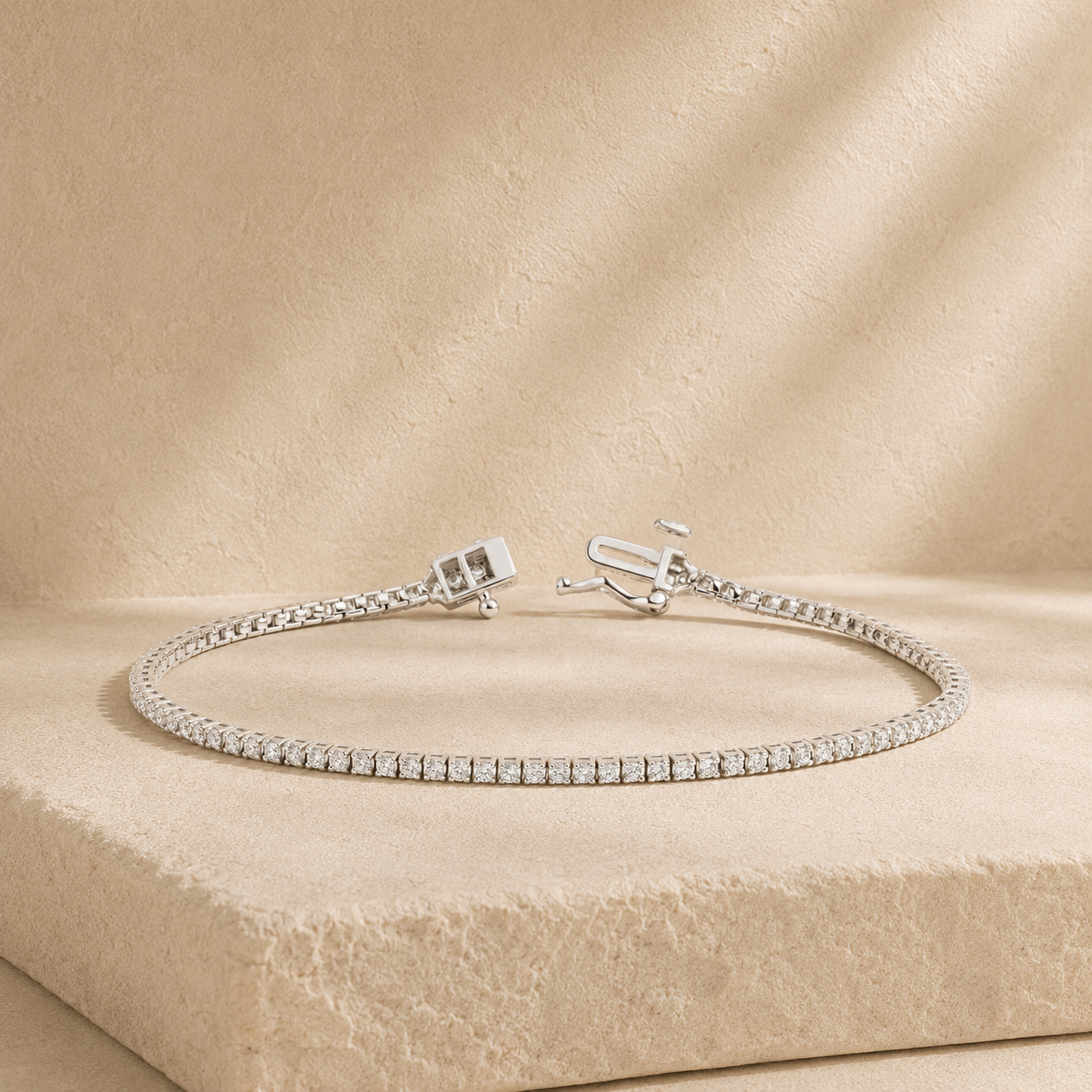 Classic Lab Grown Diamond Tennis Bracelet