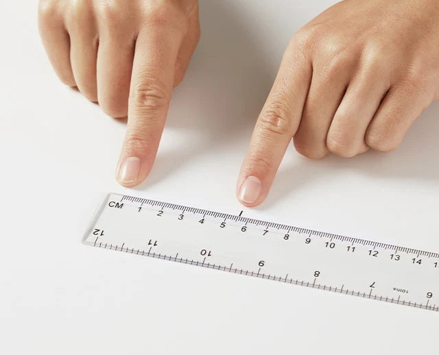 STEP 3: MEASURE WITH A RULER
