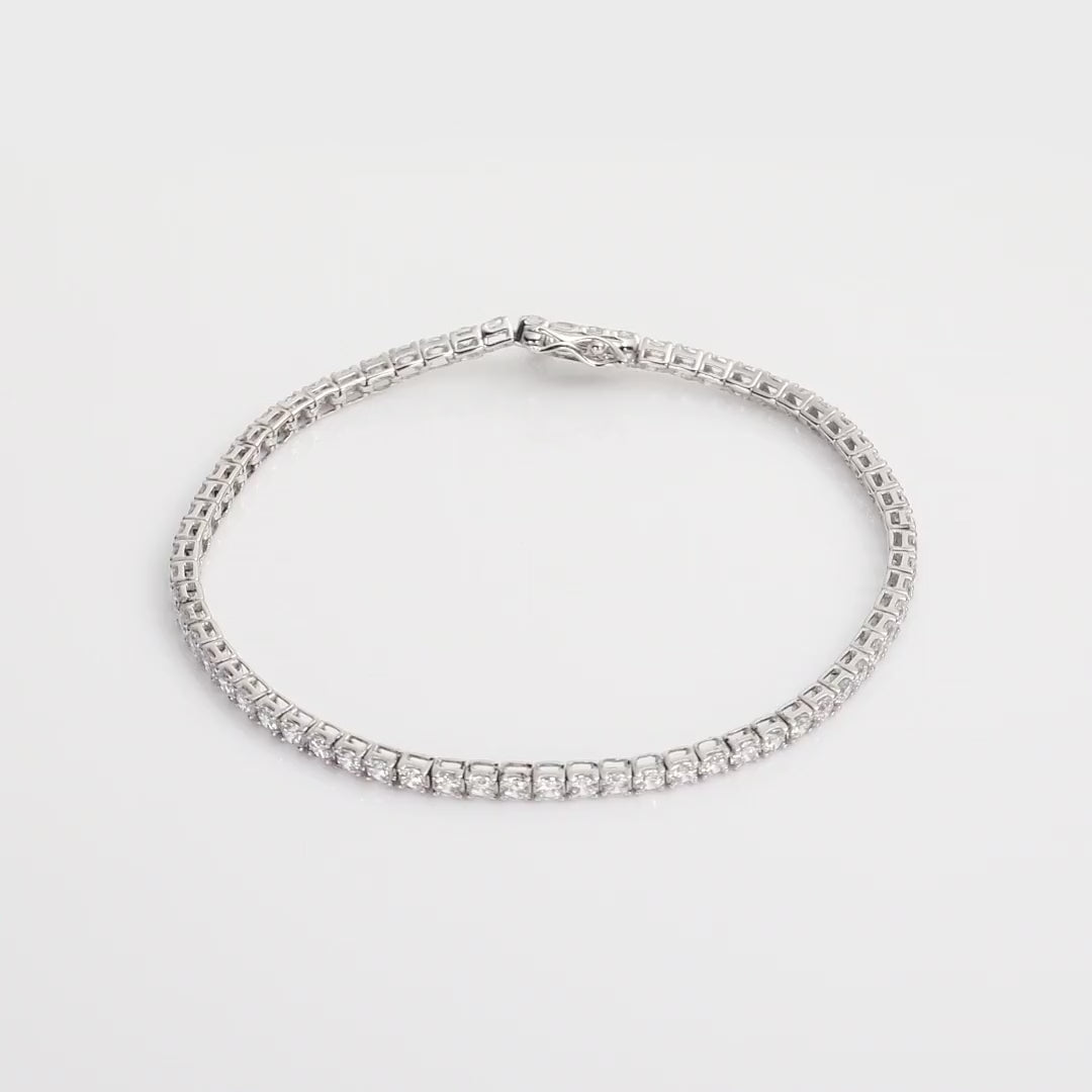 Classic Lab Grown Diamond Tennis Bracelet